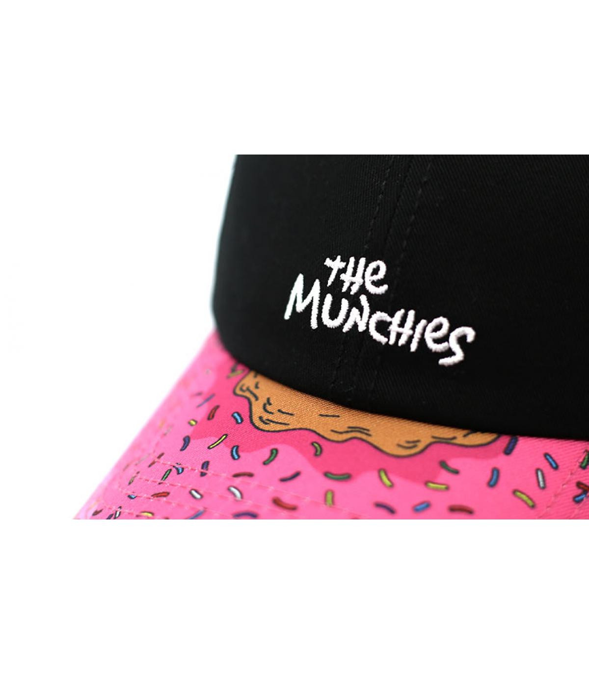 gorra donut negro rosa gorra donut negro rosa